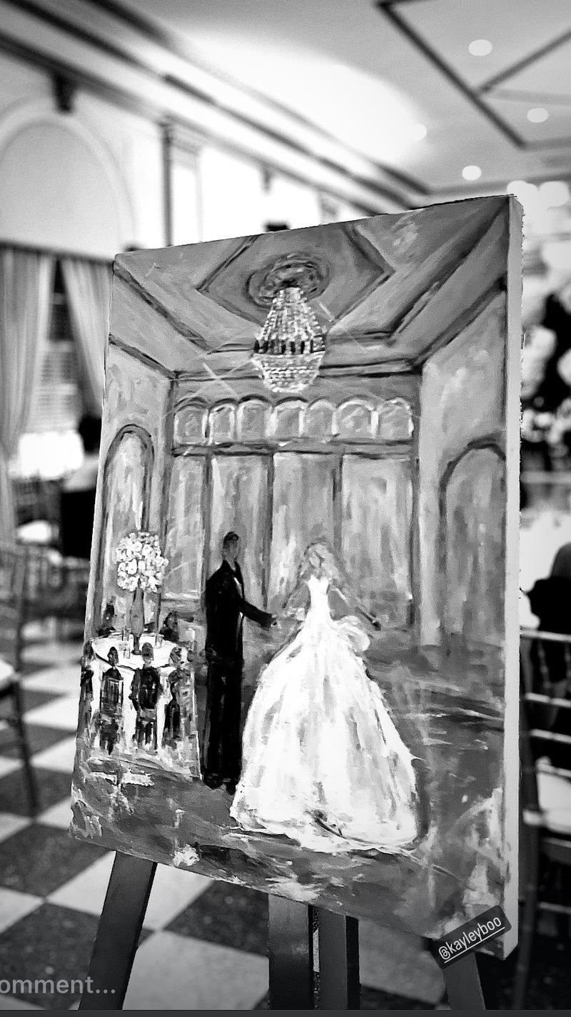 Live Wedding Painting ~travel~